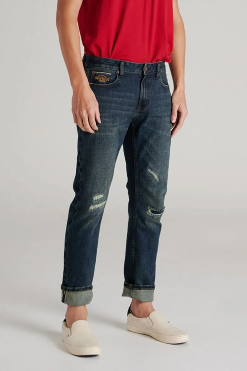 MC JEANS Man Selvedge Jeans MASZ036 Blue