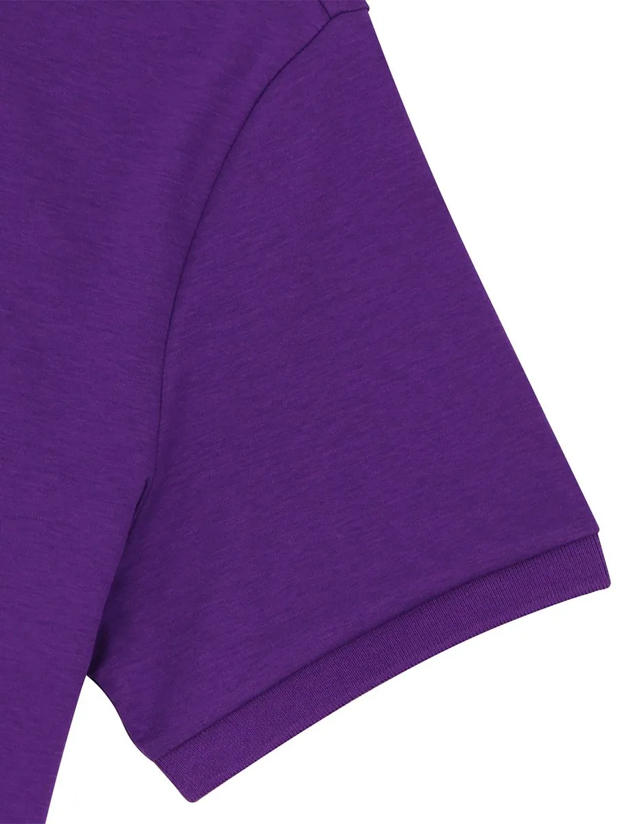 GIORDANO Men's Liquid Touch Polo Plum Purple