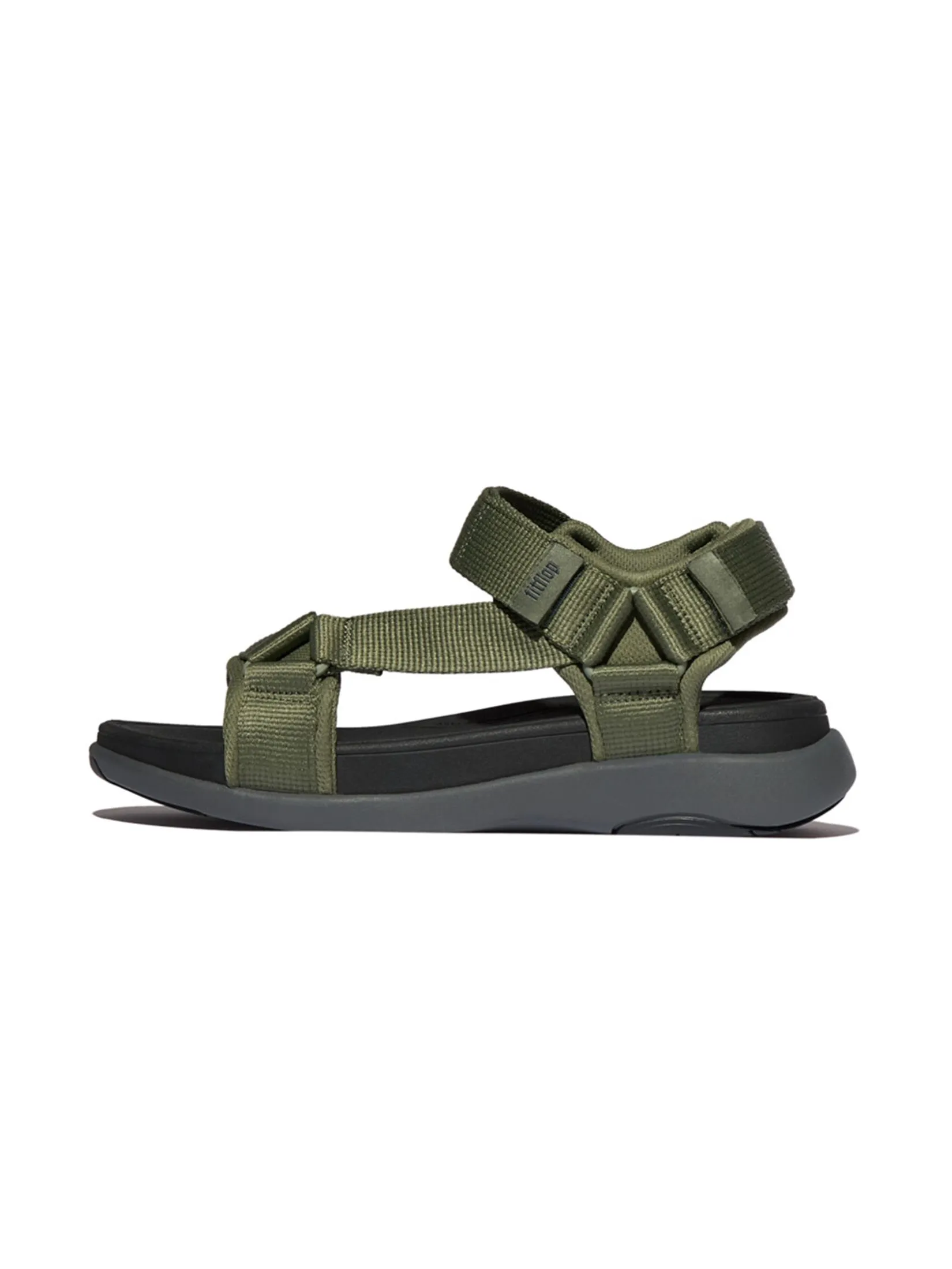 FitFlop™ MEN'S F-MODE GO ADJ.WEBBING B/S GREEN