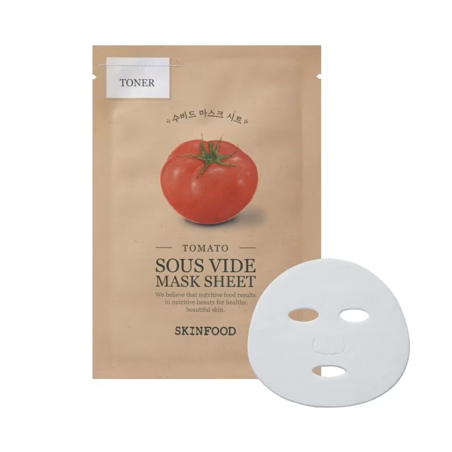 Skinfood Mask Sheet Tomato Sous Vide 1'S