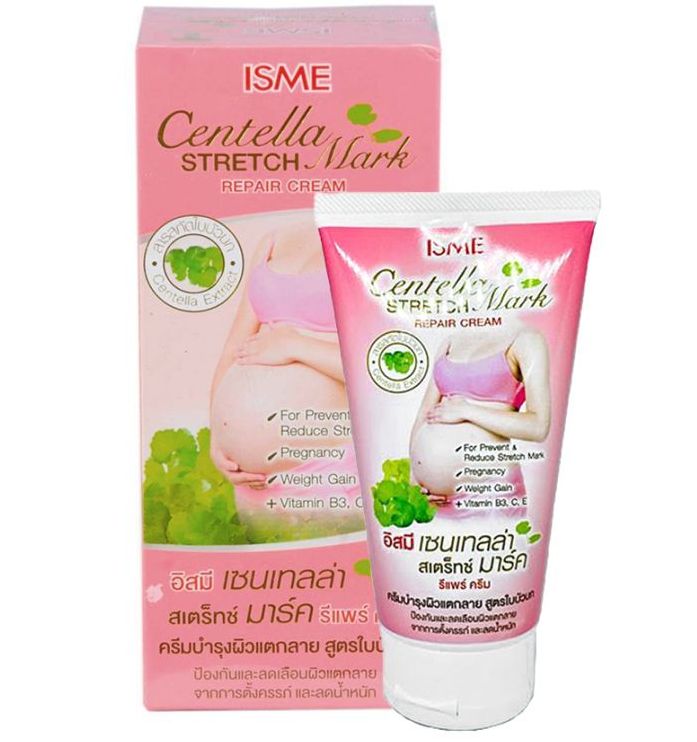 Крем для тела от растяжек с центеллой Isme 100 гр