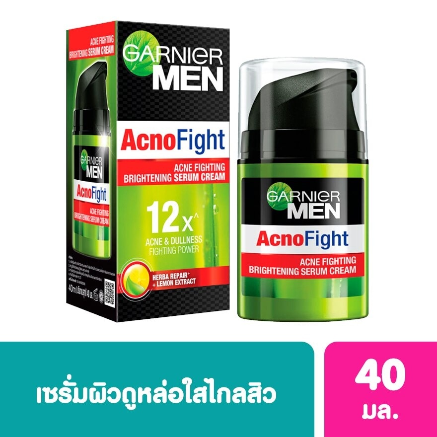 Garnier Men Acnofight Brightening Serum Cream 40 Ml.