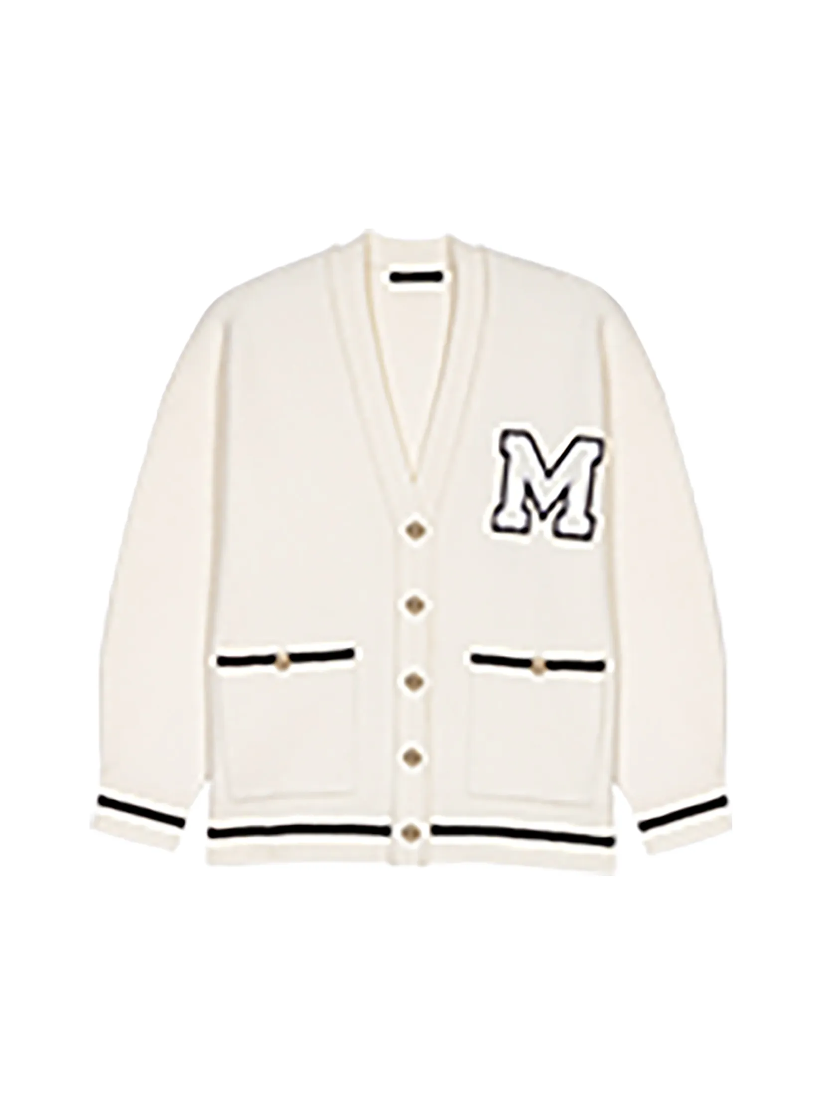 MAJE Women Long Cardigan With Embroidery