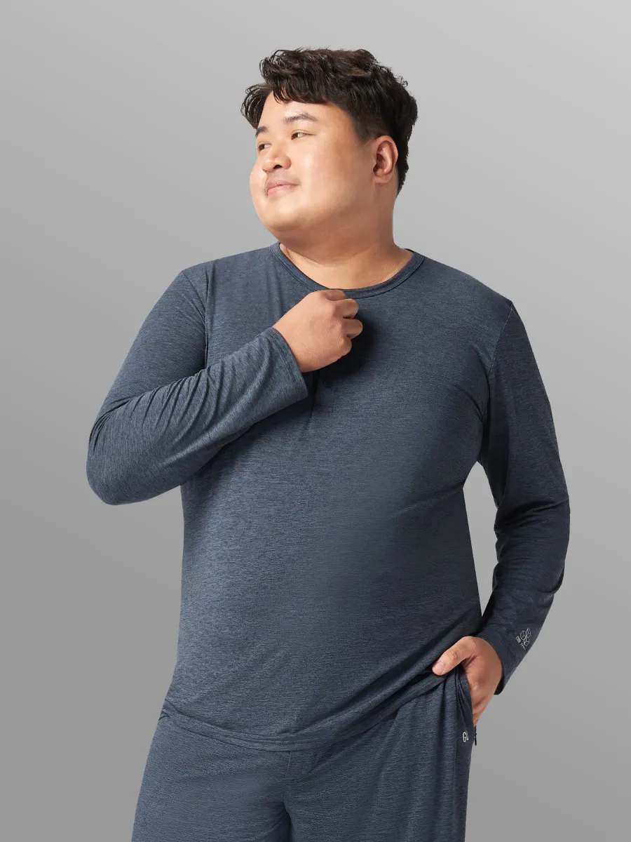 GQ Men T-Shirt Crew Neck Long Sleeves