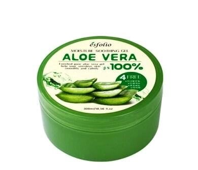 Увлажняющий гель с Алоэ Esfolio Moisture Soothing Gel Aloe Vera 100% Purity, 300 мл., Таиланд