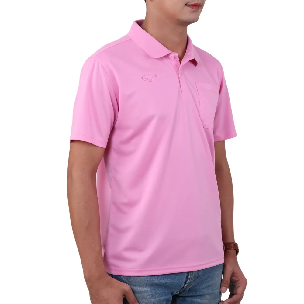 GRAND SPORT Pink Men's polo shirt (012586)