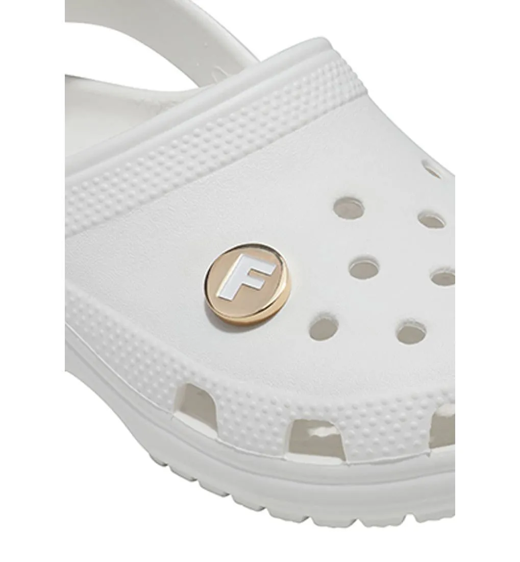 CROCS Jibbitz Shoes Charm Gold Letter F Multi Color - CR024AC281CPTH