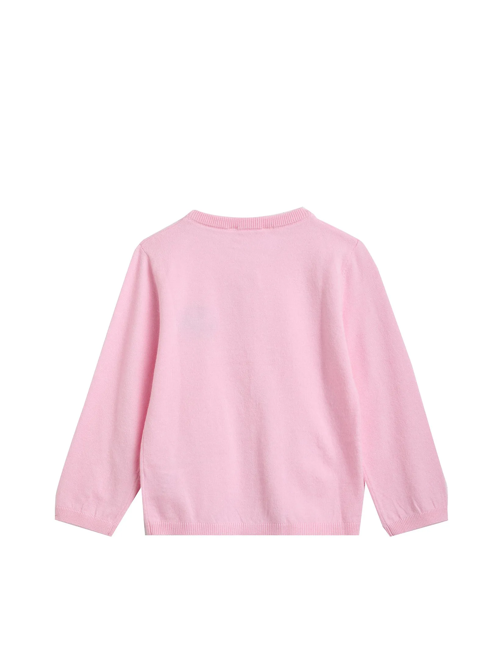 SANRIO Girl Cardigan Long Sleeves Hello Kitty Pink