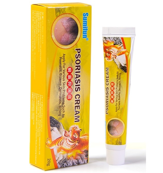 Мазь от псориаза, дерматита, экземы Psoriasis Sumifun 20 гр