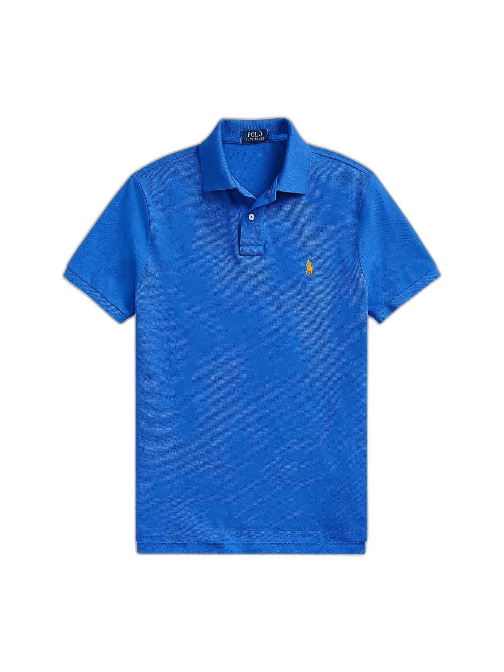 POLO RALPH LAUREN Custom Slim Fit Mesh Polo Blue MNPOKNI1N820489