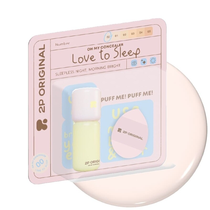 #2P Original Oh My Concealer CC00 - CC-05 Deep Sleep