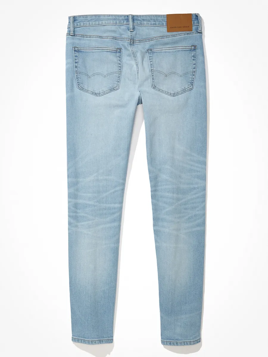 AMERICAN EAGLE LIGHT CLEAN ATHLETIC FIT 488 BLUE DAYLIGHT