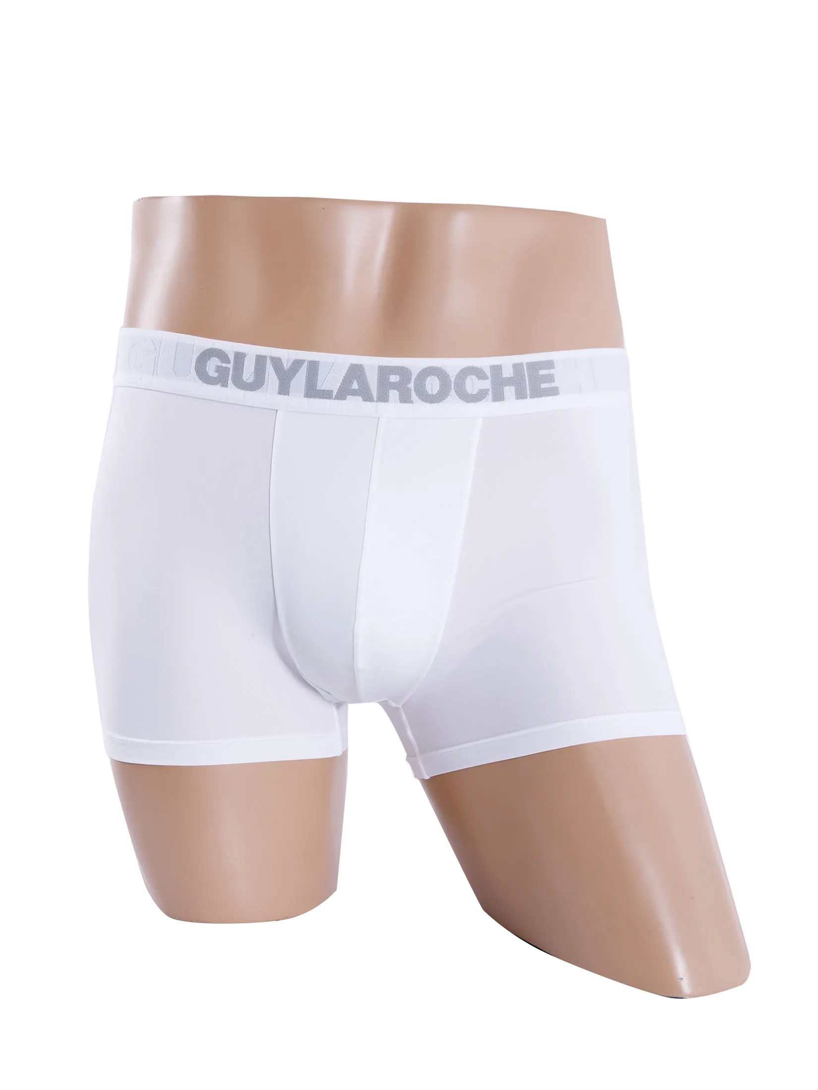 GUY LAROCHE INNERWEAR Men’s Underwear Cool Active Trunk – 1-Pack, White (JUU5949S5WH)