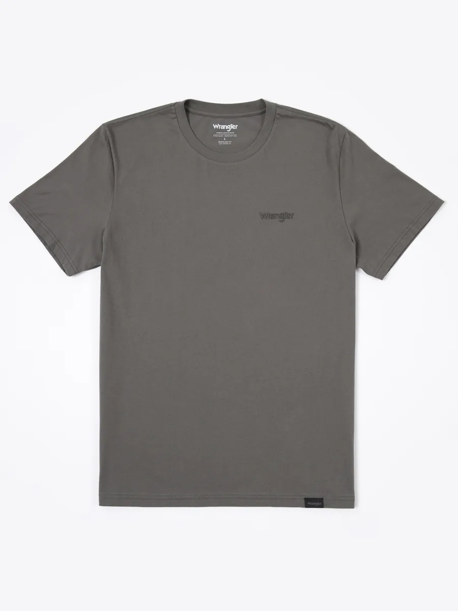 WRANGLER Men's Tee Short Sleeve Regular Fit Green