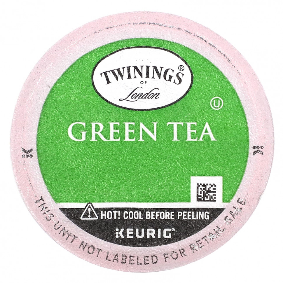 Twinings, Зеленый чай, 24 чашки, по 3 г (0,11 унции)