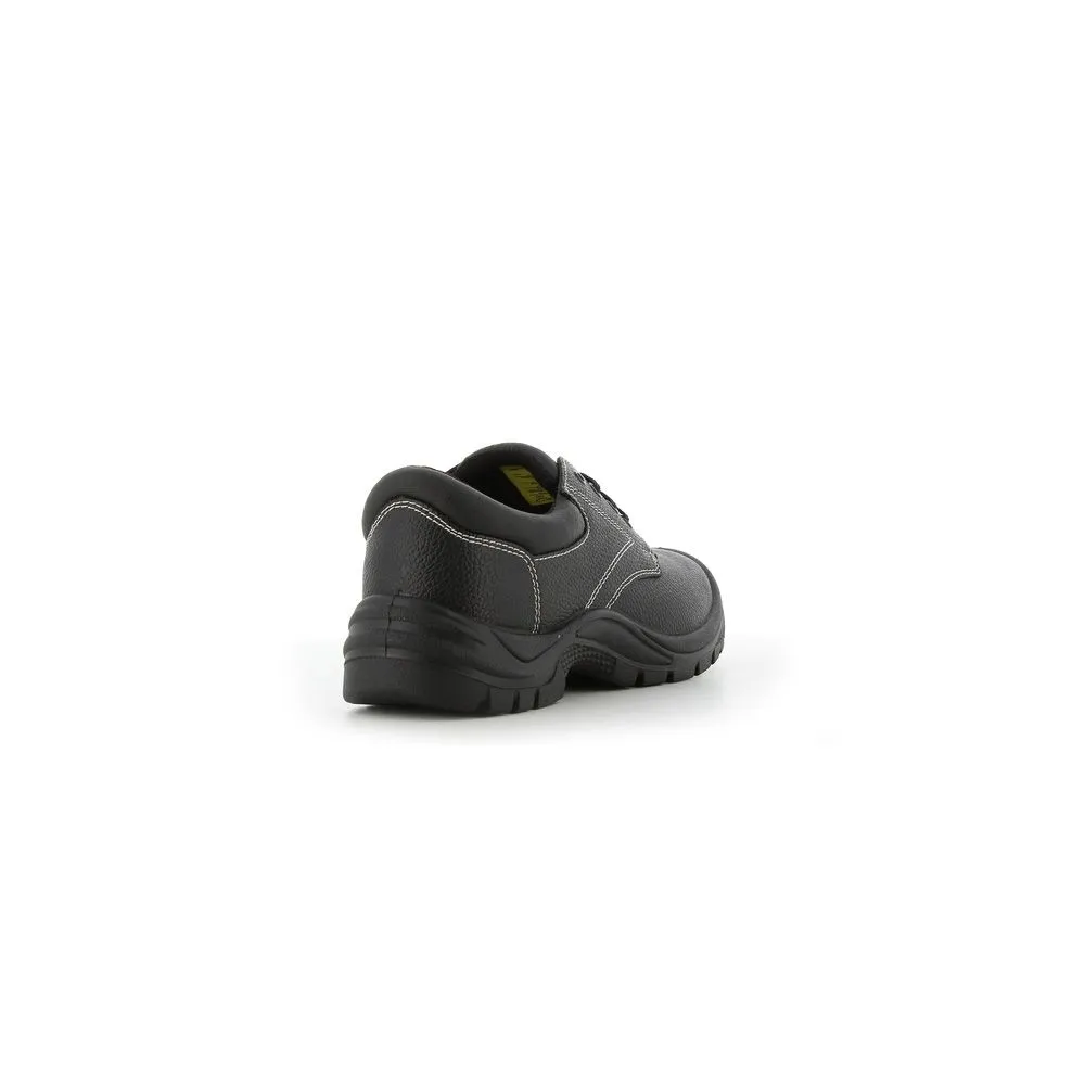 SAFETY JOGGER Black Leather Safety Shoes SAFETYBOY