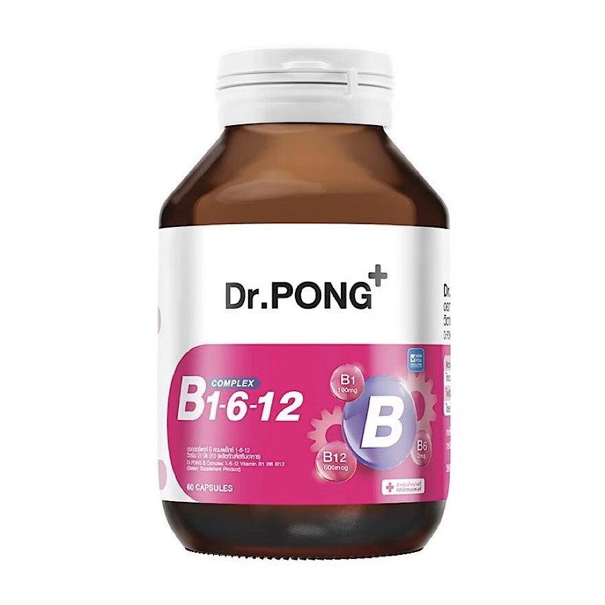 Dr.PONG B Complex 1-6-12 60 Capsules