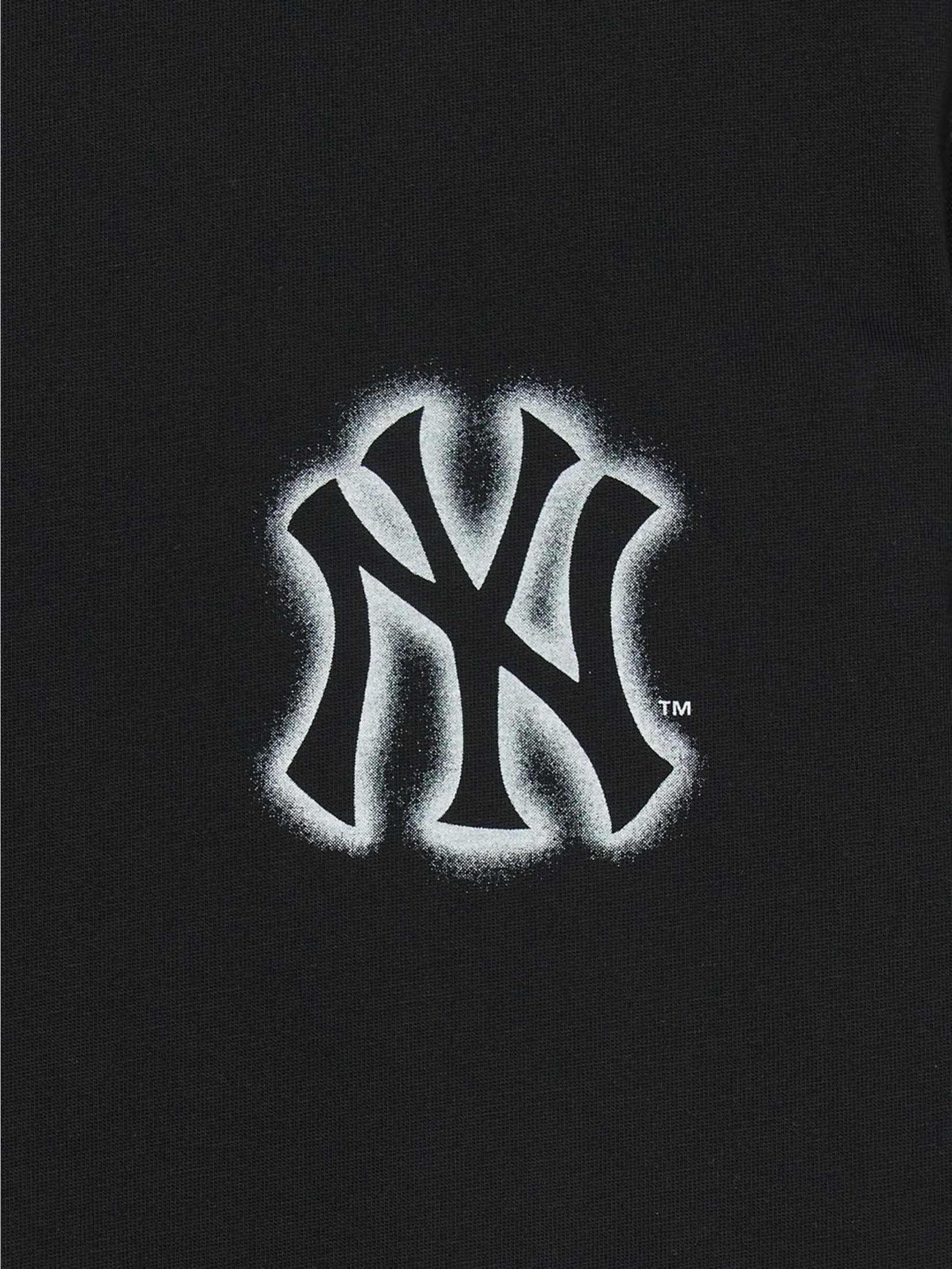 MLB Unisex Basic Mega Logo Oversized-Fit T-Shirt Model  3ATSB0353  50BKS  Black