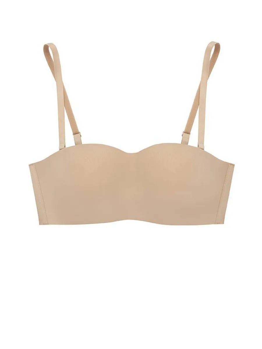 SABINA Pretty Perfect Seamless Wireless Strapless Bra - Sand