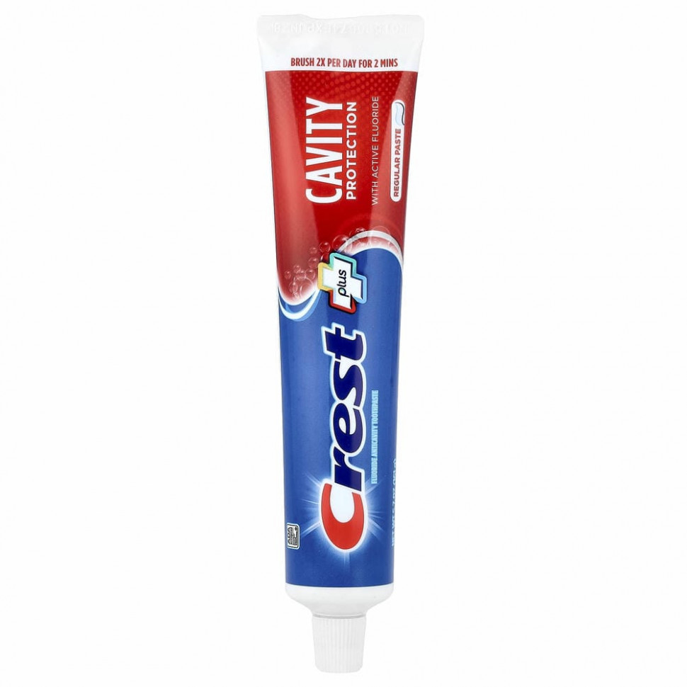 Crest, Cavity Protection, зубная паста с фтором, обычная, 161 г (5,7 унции)