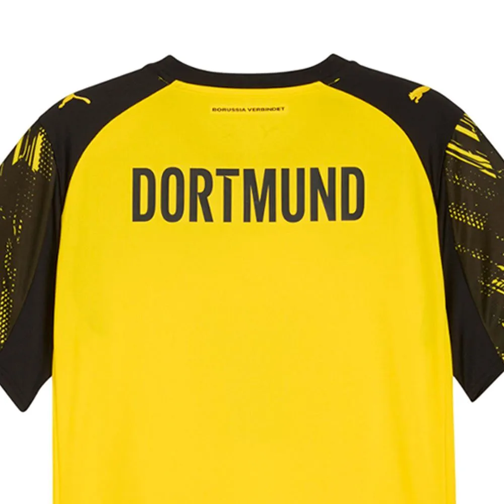 PUMA Men Borussia Dortmund Home Replica 2025/26 Jersey Yellow - PU097AP675EOTH