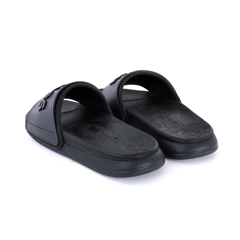HUSH PUPPIES Men's Shoes Model Jose  HP PHSFQ2420A - BLACK Sandals Slides