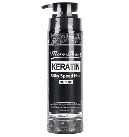 Кератиновая шелковая сыворотка для волос More Than 250 мл
