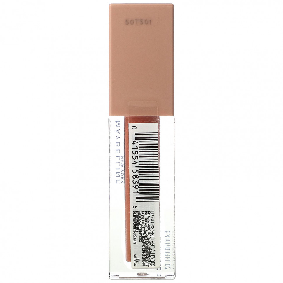 Maybelline, Lifter Gloss с гиалуроновой кислотой, янтарь 007, 5,4 мл (0,18 жидк. Унции)