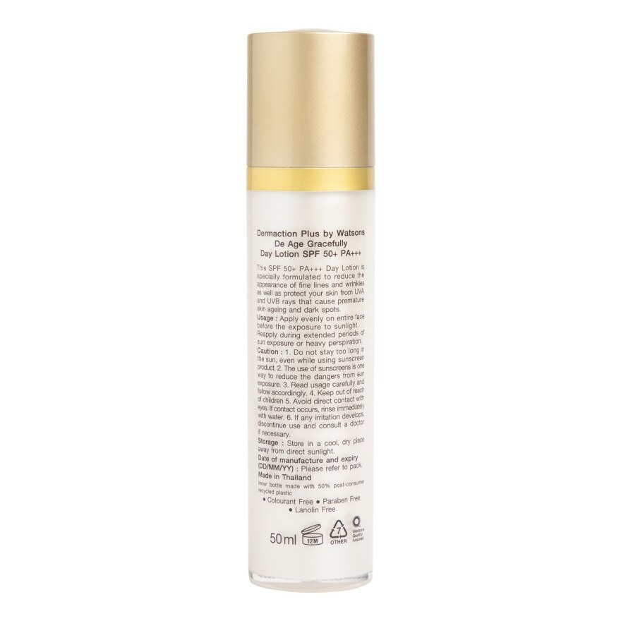 De Age Gracefully Day Lotion SPF50+ Pa+++