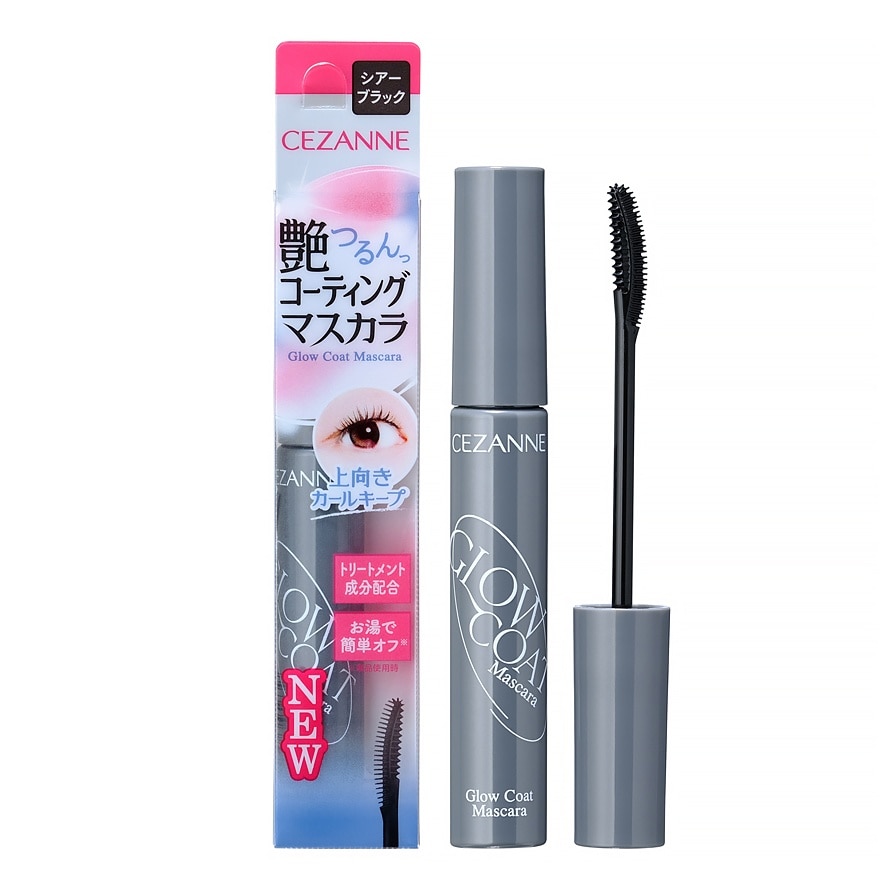 Cezanne Glow Coat Mascara 6g. 01 Sheer Black - 01 Sheer Black