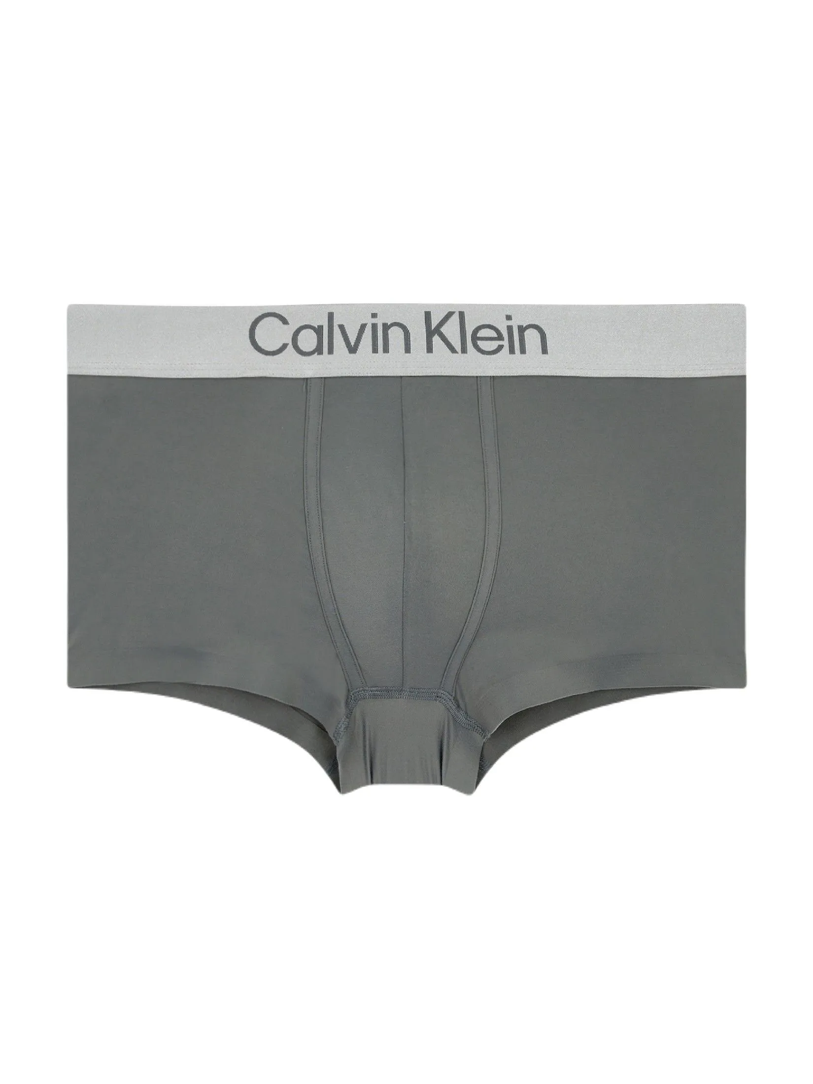 CALVIN KLEIN Men's Brushed Micro Jersey Low Rise Trunks Dark Grey