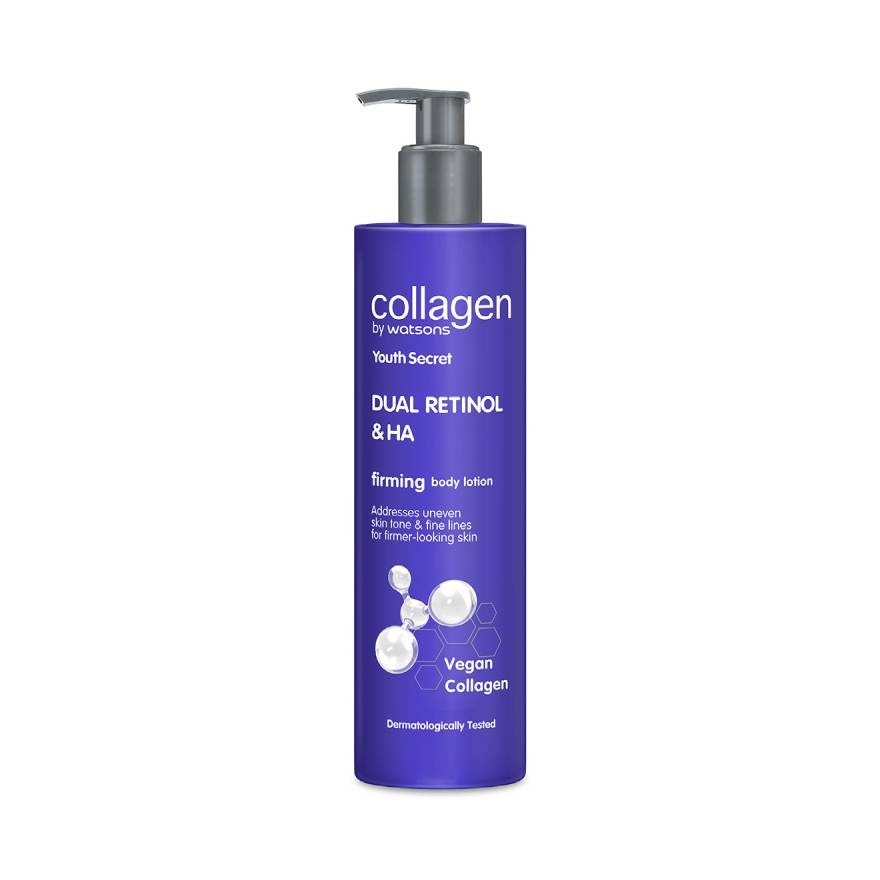 Collagen by Watsons Youth Secret Dual Retinol  HA Firming Body Lotion 300 ml.