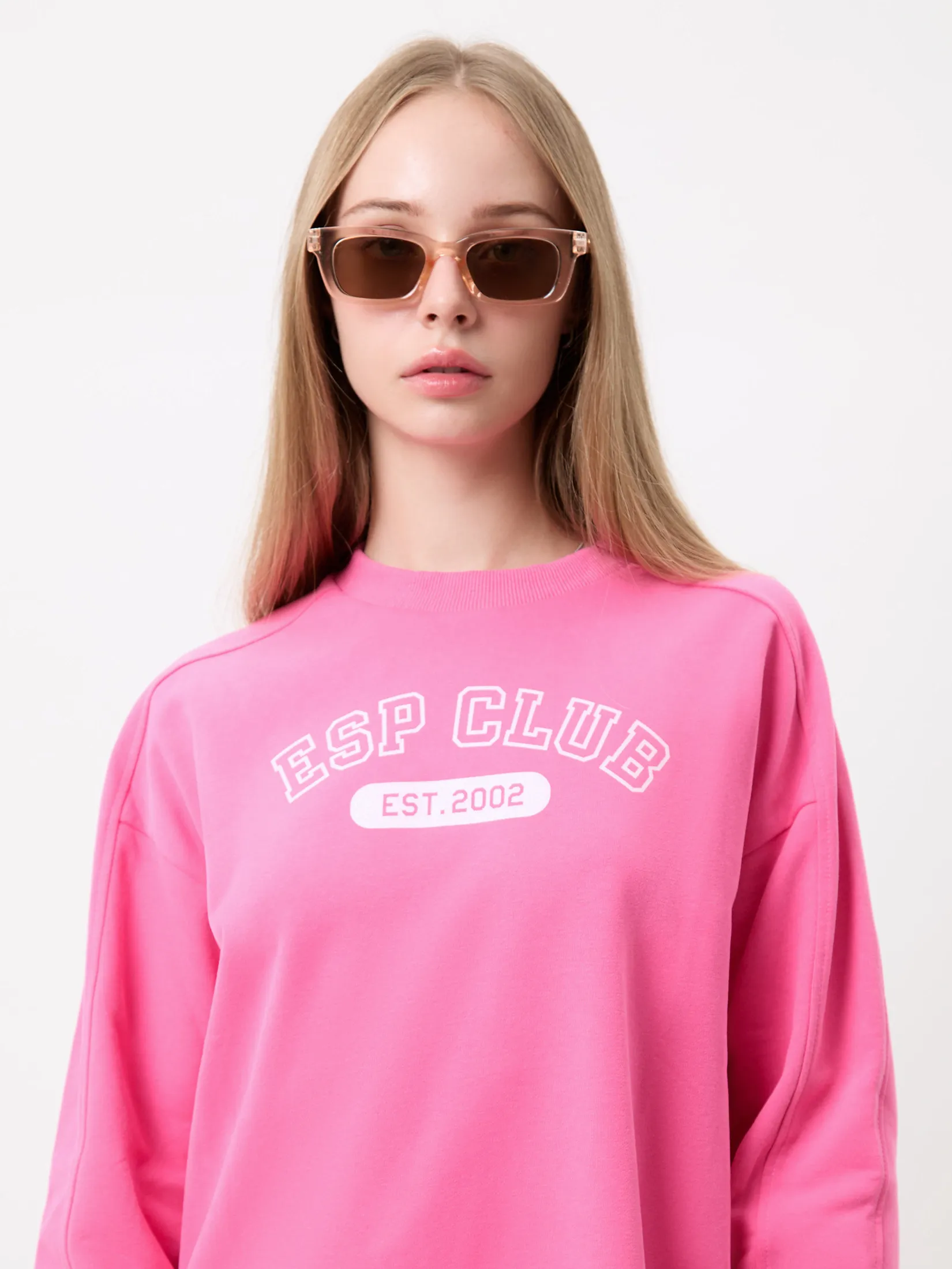 ESP Sweatshirt Dress Woman Pink