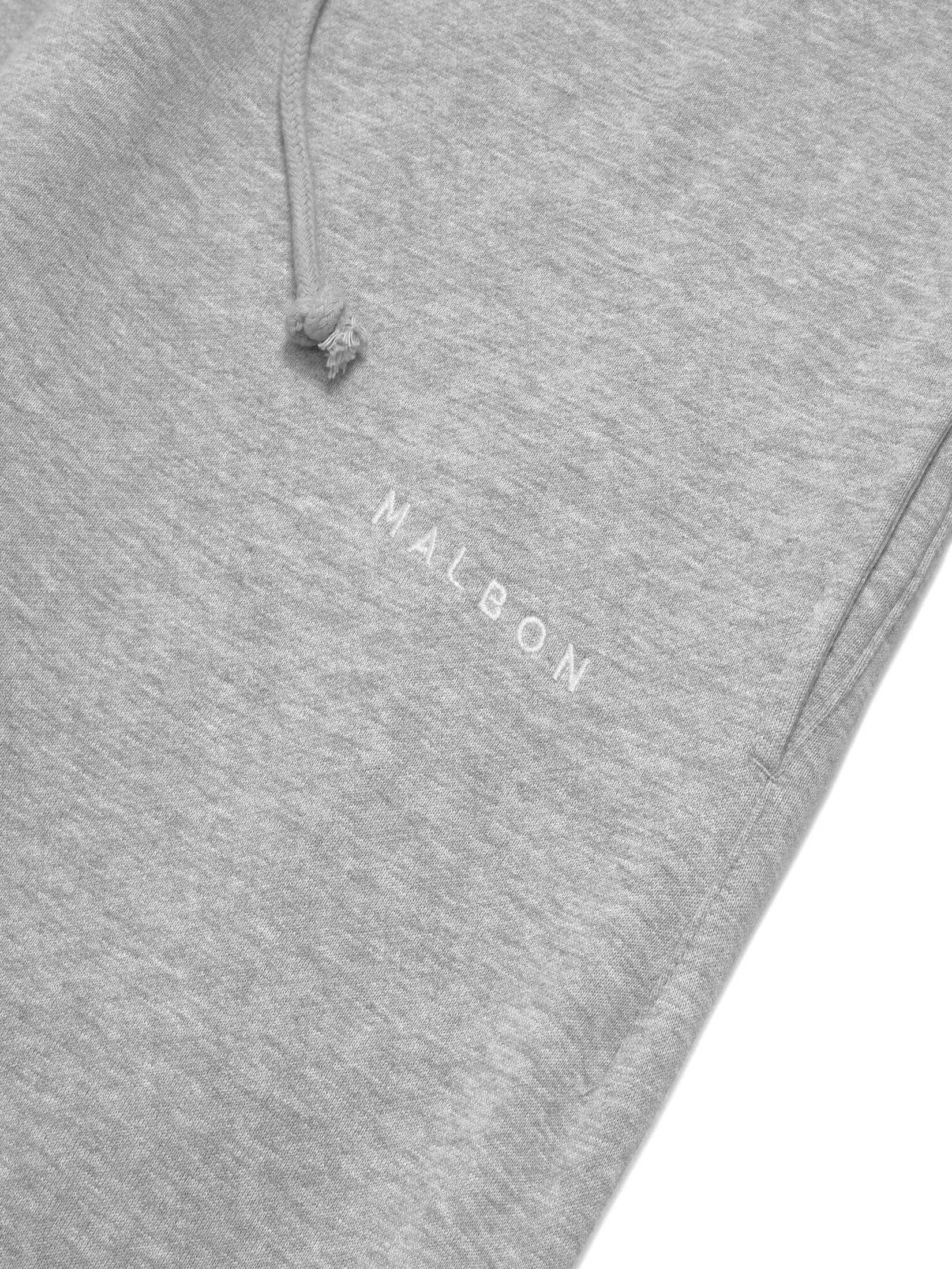 MALBON GOLF KNOLL SWEATPANT IN HEATHER GREY