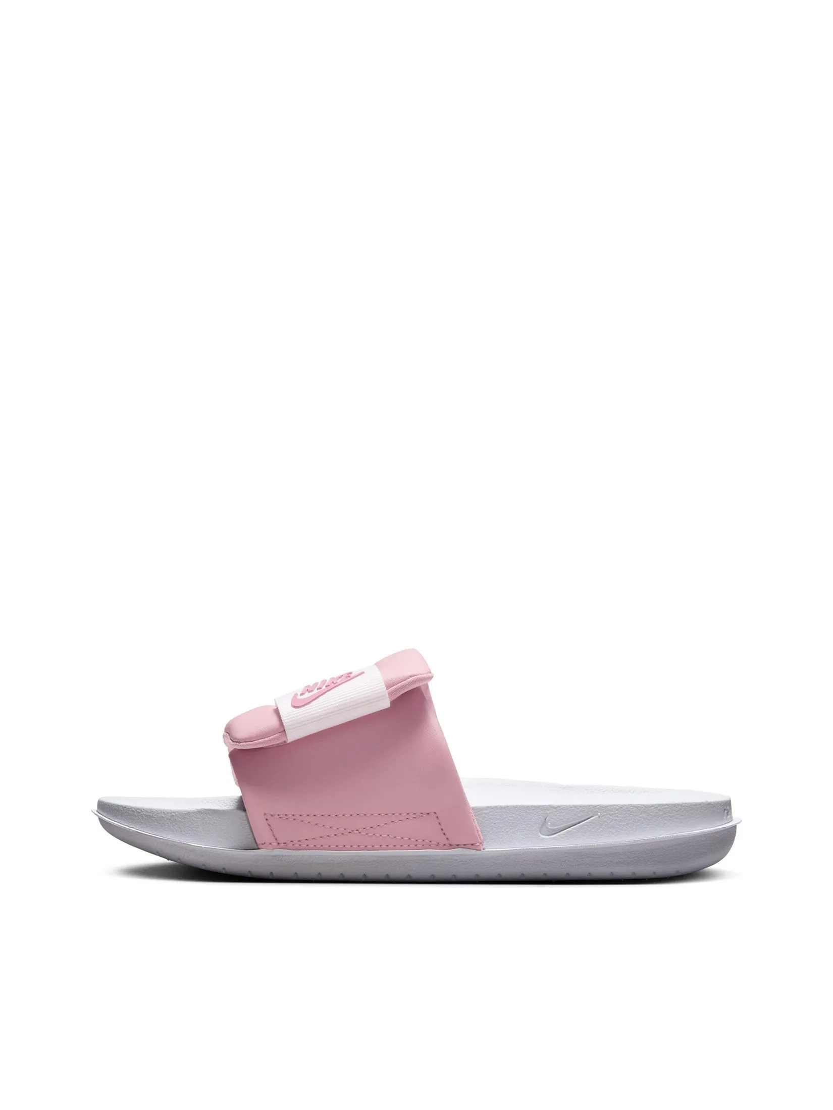NIKE Women Slide Offcourt Adjust White/Elemental Pink