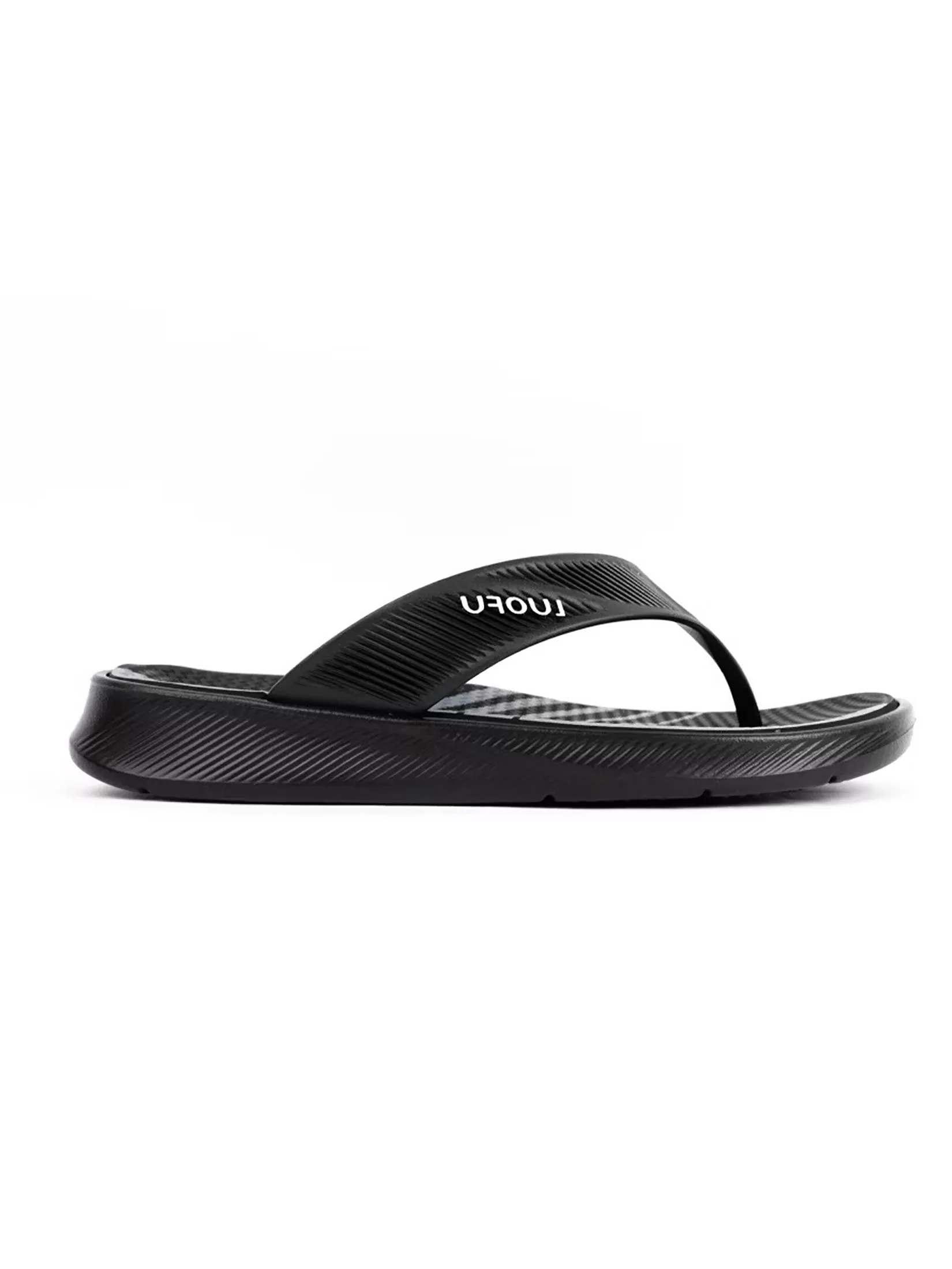 CHARLED Men's Luofu Sandals E Black