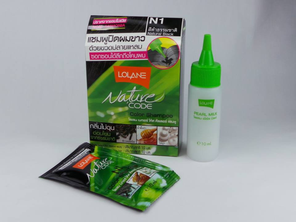 Оттеночная краска шампунь без аммиака Lolane Natura 7 тонов