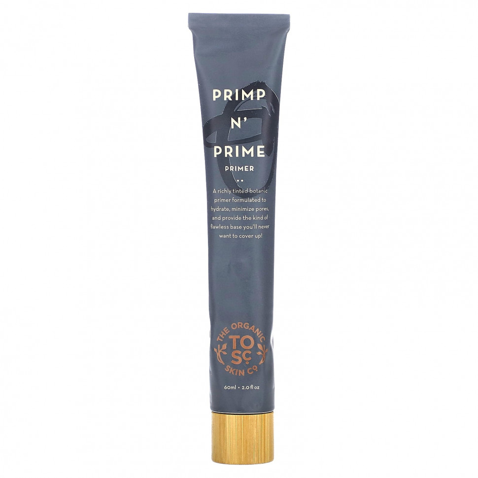 The Organic Skin Co., Primp N Prime Primer, розовое золото, 60 мл (2 жидк. Унции)