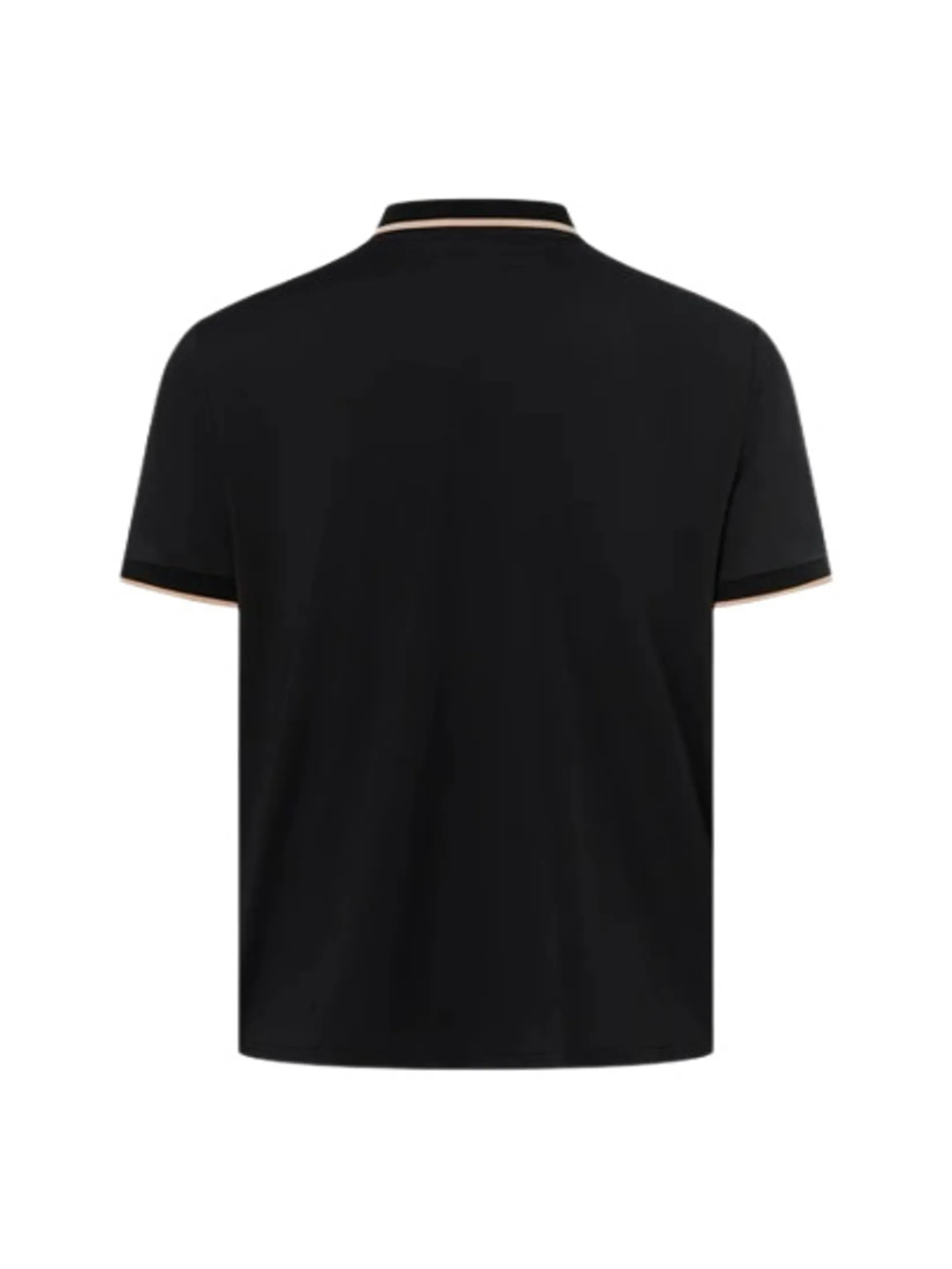 BOGNER MEN CODY HALF SLEEVE POLO IN BLACK