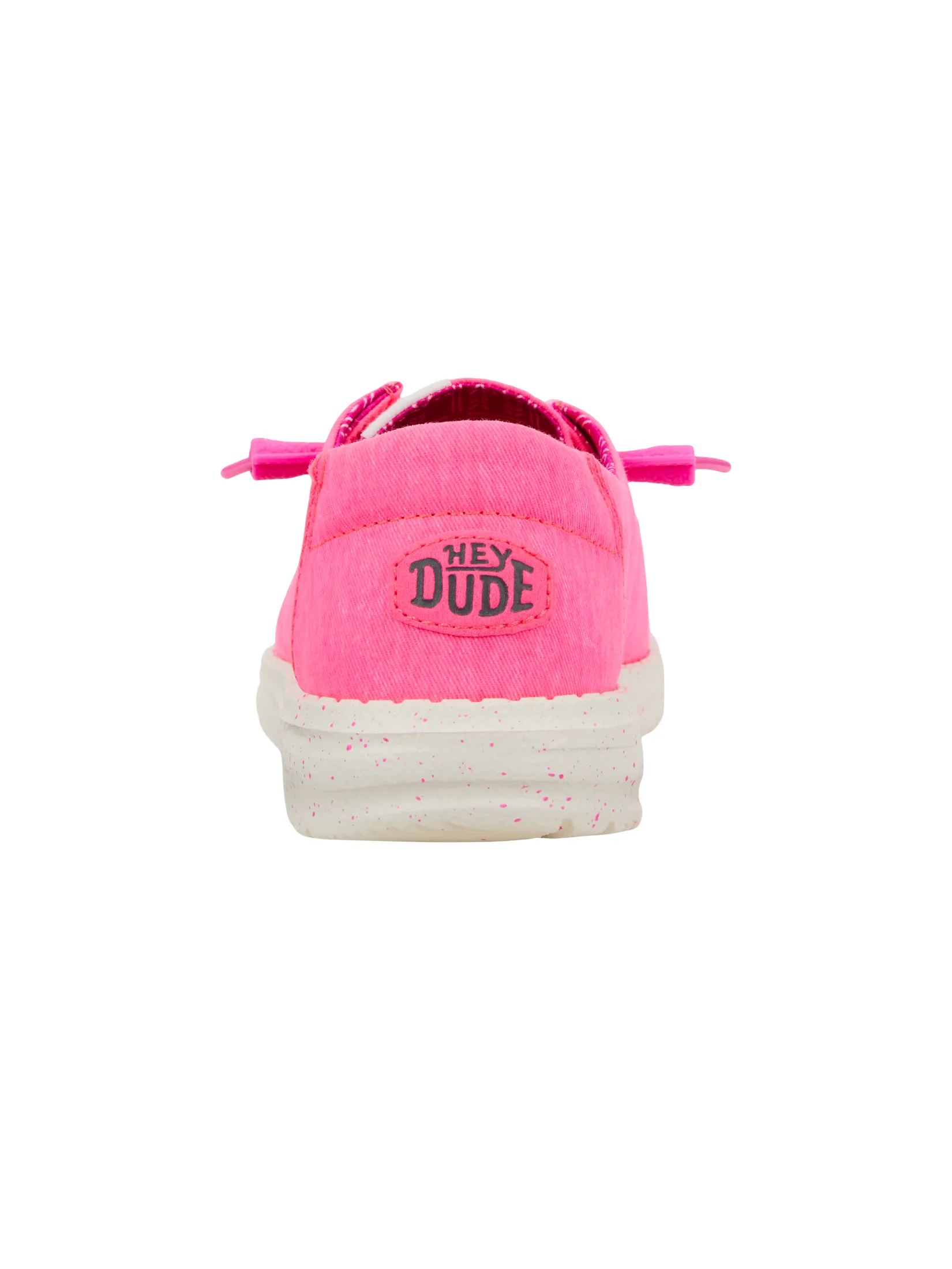 HEYDUDE WENDY STRETCH CANVAS  - NEON PINK