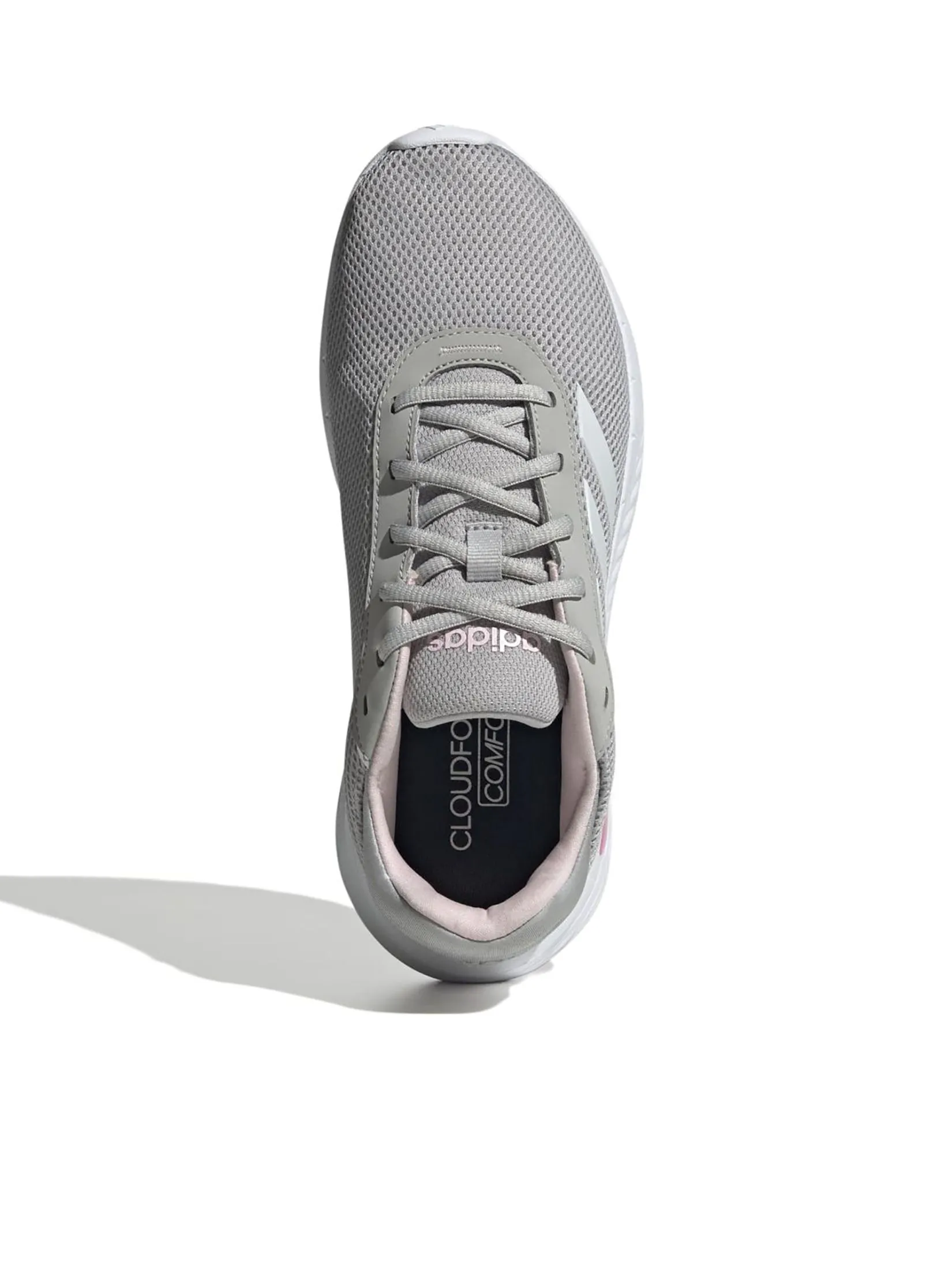 ADIDAS Women Sneakers Cloudfoam Comfy IH6126 Grey Two / Cloud White / Clear Pink