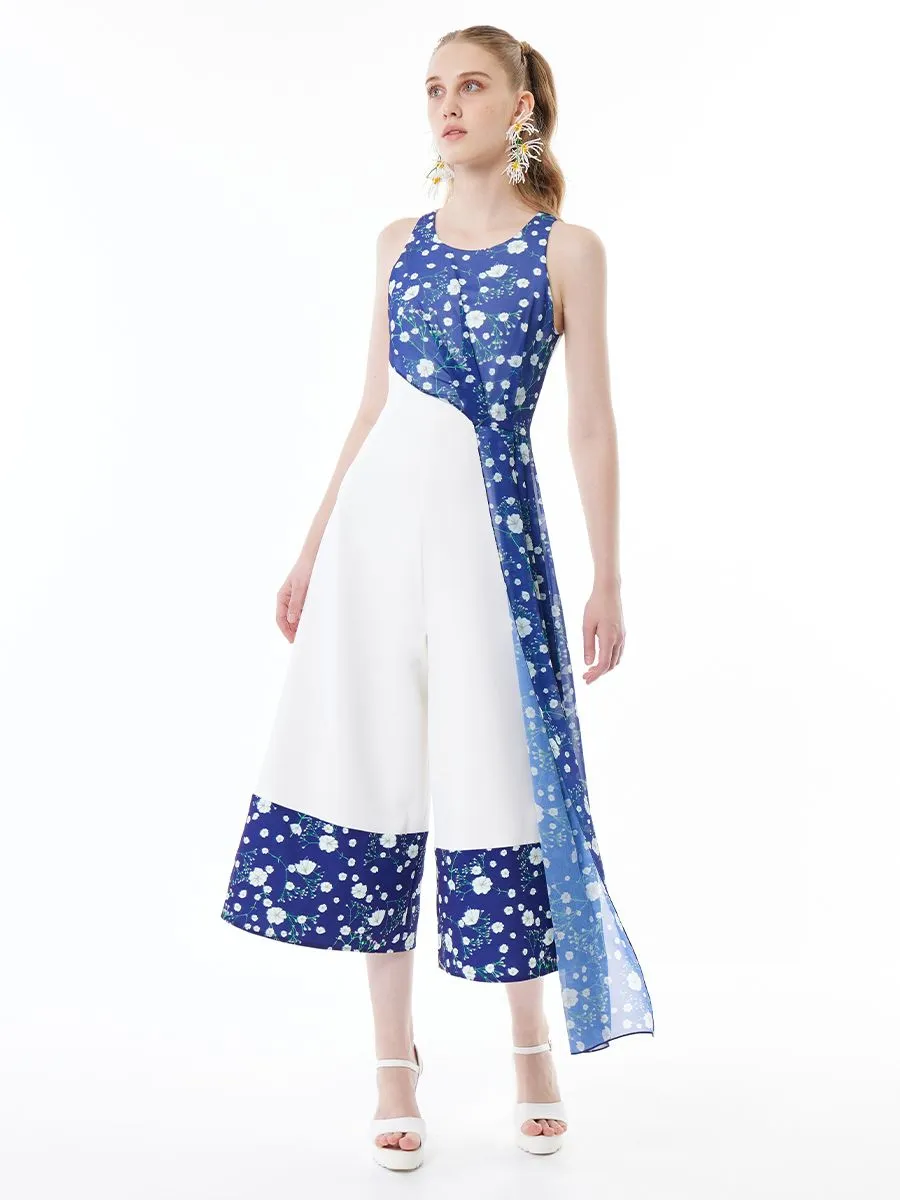 ICONIC WOMEN BLUE LEAH JUMPSUIT