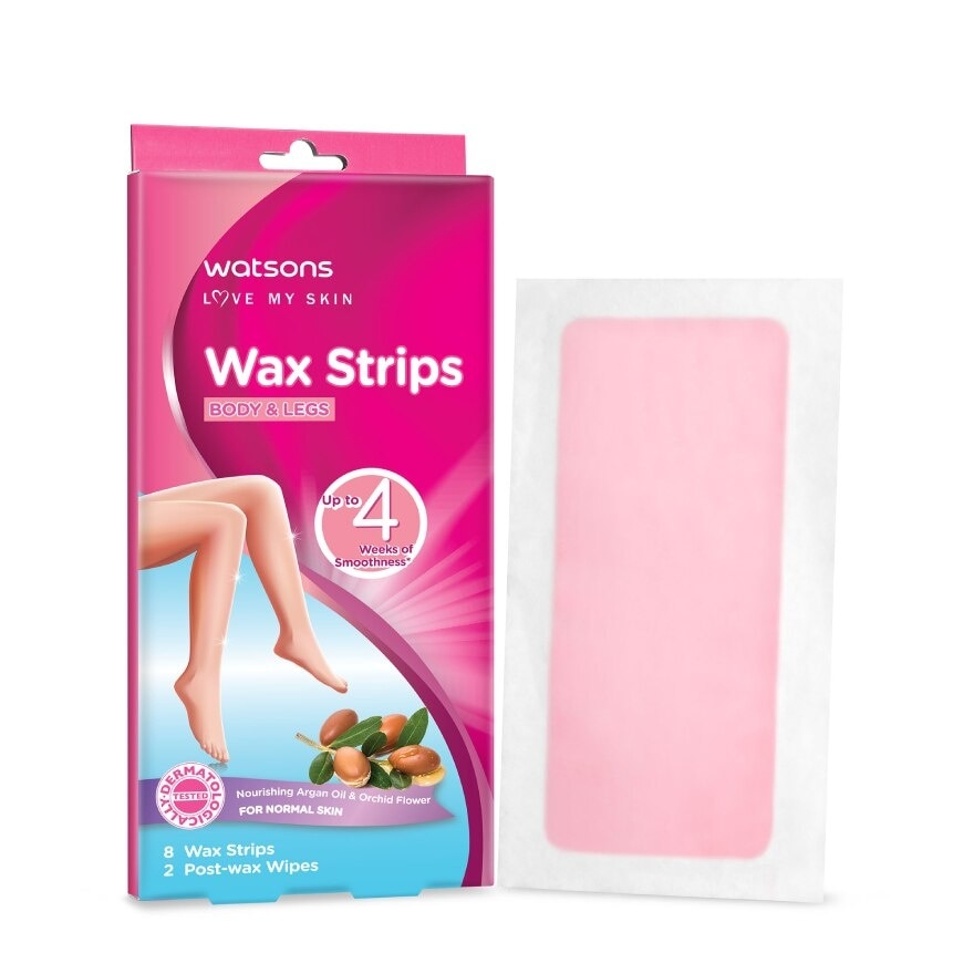 Watsons Wax Strips For Normal Skin 8 Pcs.