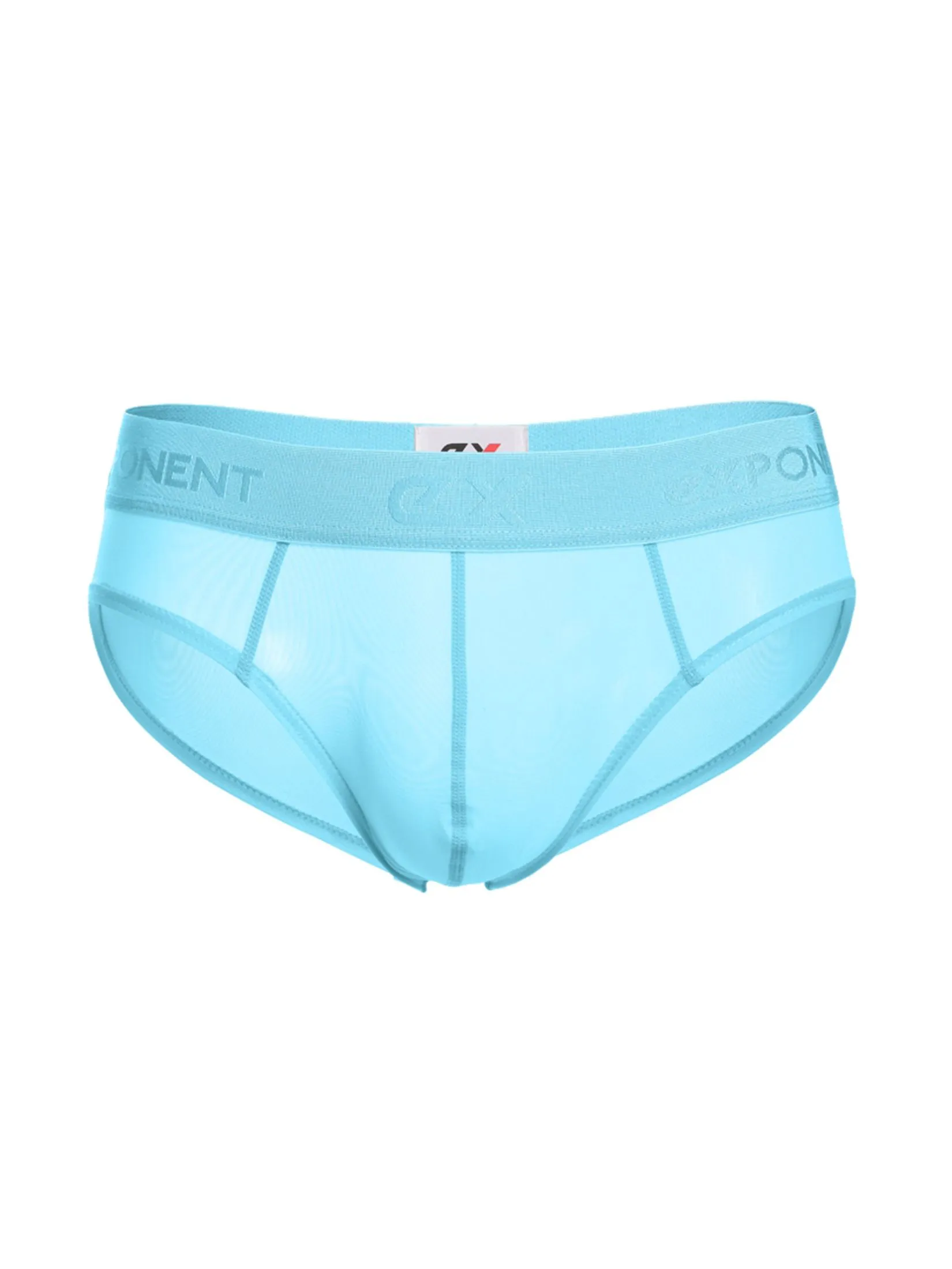 EXPONENT Underwear Elusive Silky - Secret Zone Translucent Brief Aqua