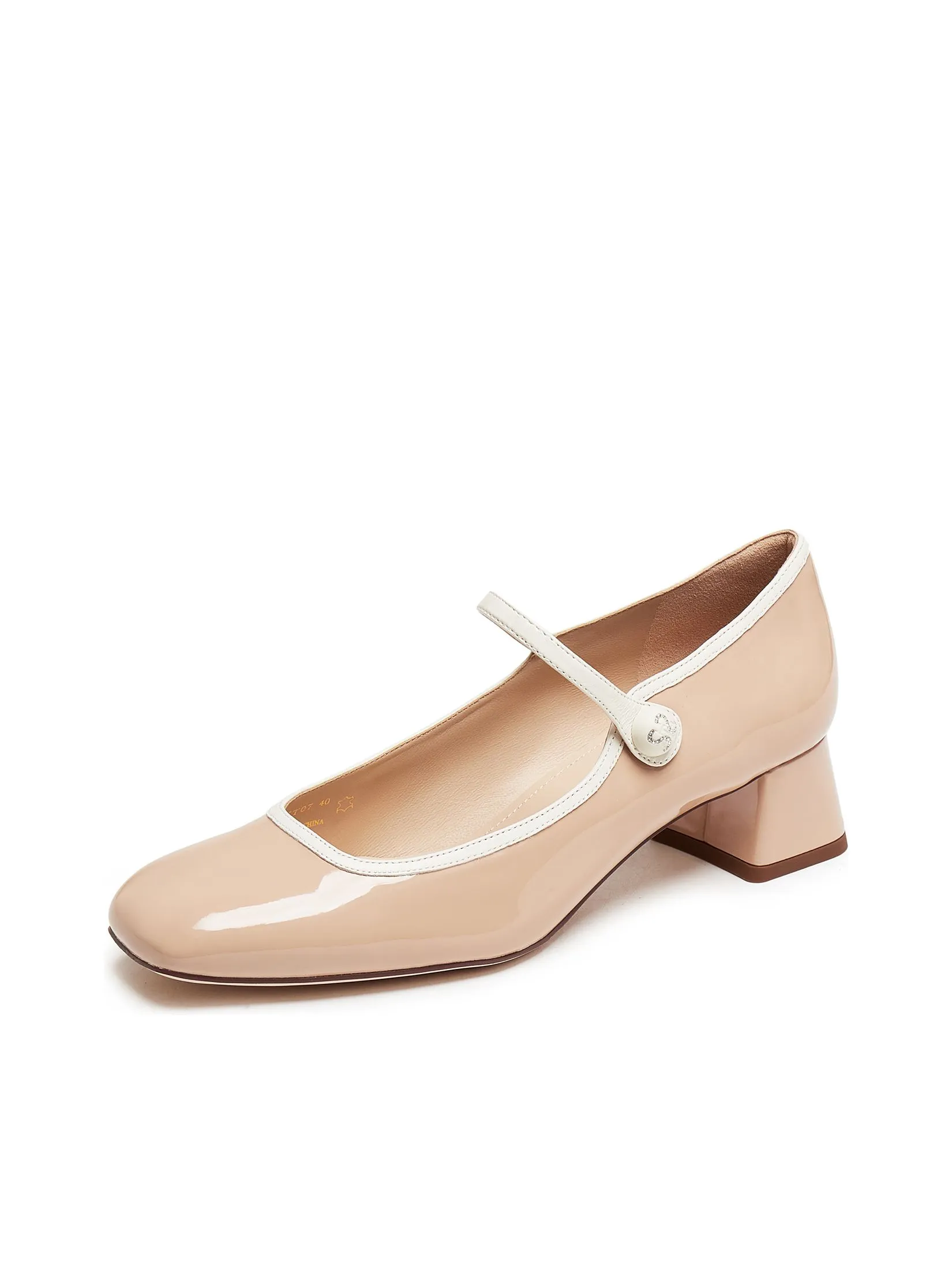 STACCATO Women Mary Jane Block Heels Single Strappy