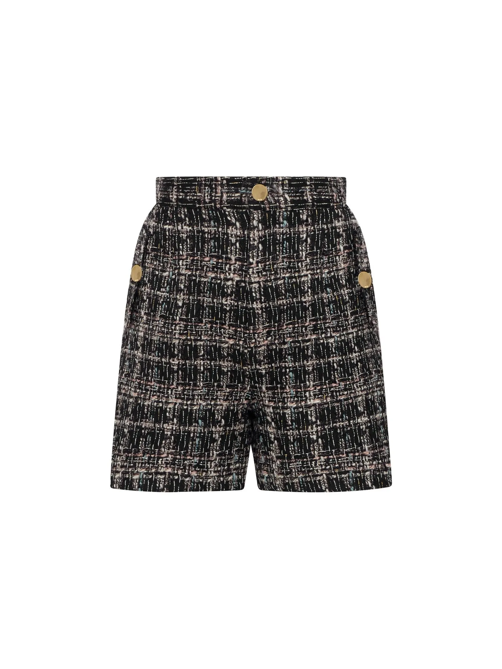 ASV (AW24)Rosalia Tweed Wome Shorts Black Size - M