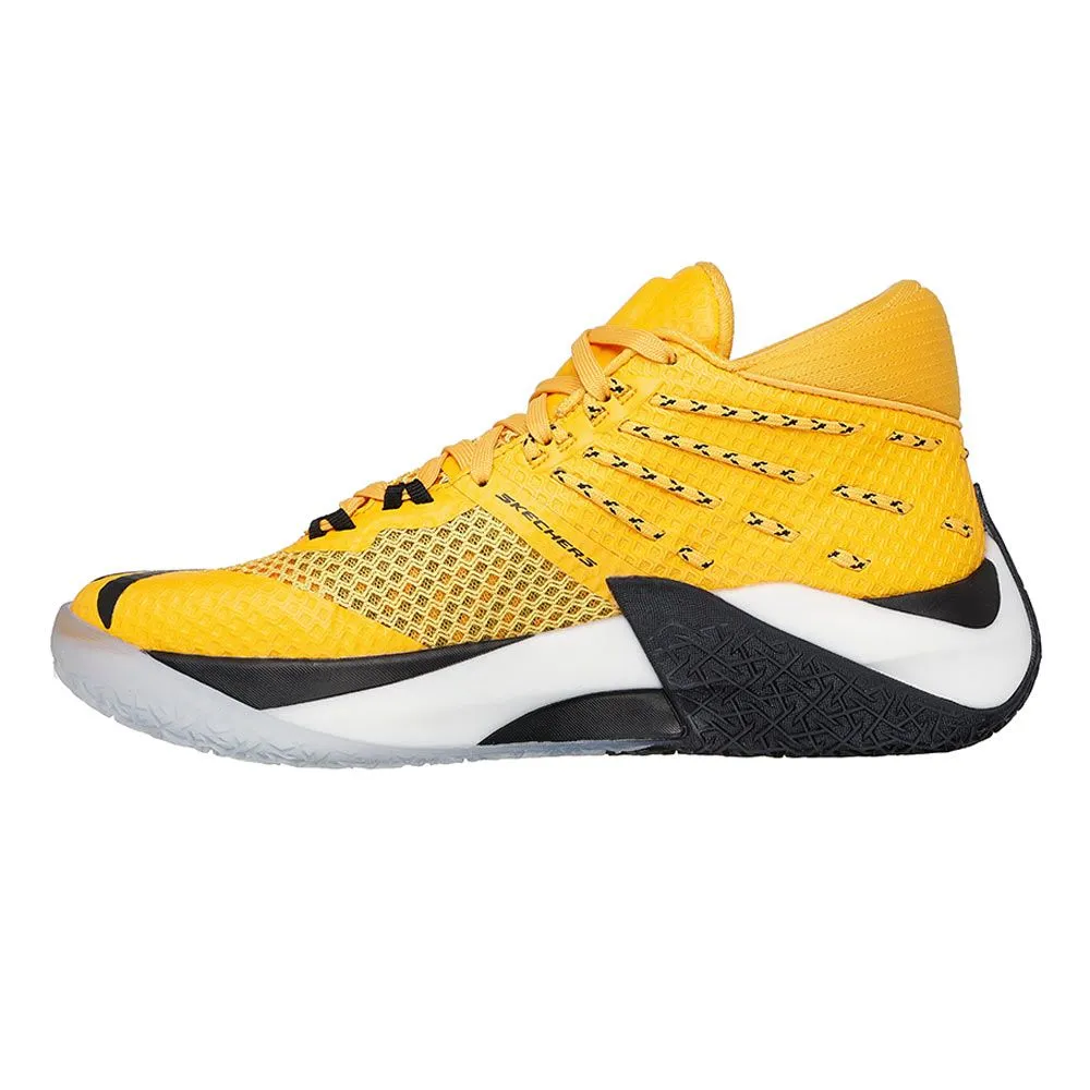 SKECHERS SKX REIGN™ Men Basketball Shoes Yellow - SK108SH703EMTH