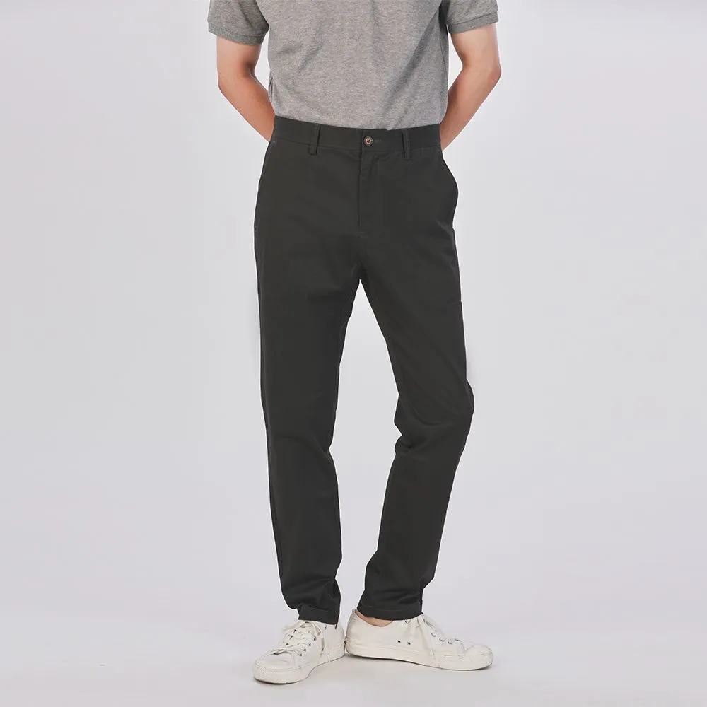 JOHN HENRY Men's Pants (Slim Fit) ESSENTIALS Dark Grey