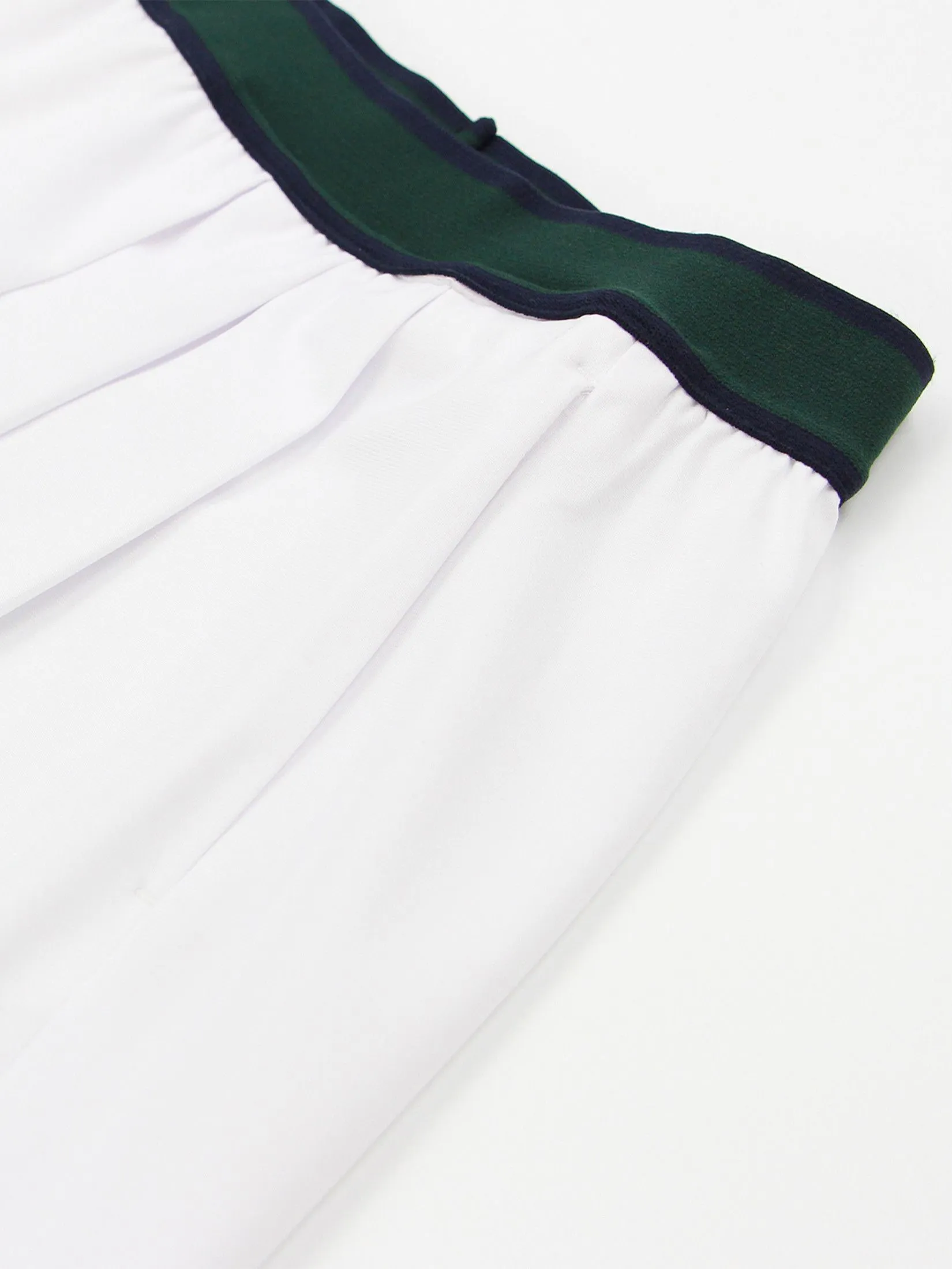 GIORDANO Women's Relaxed G-Motion Skort (Tennis) Signature White