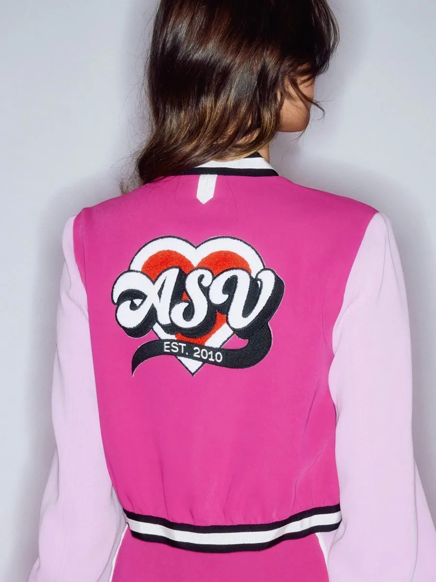 ASV (RS24) Asv Cropped Women Sport Jacket Fuchsia